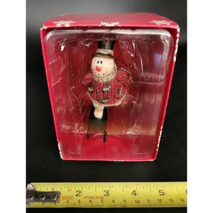 Studio 56 Snowboarding Snowman Christmas Ornament‎